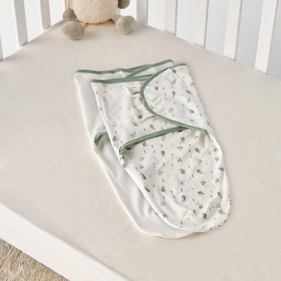 Juniors Assorted Swaddle Wrap - Set of 2