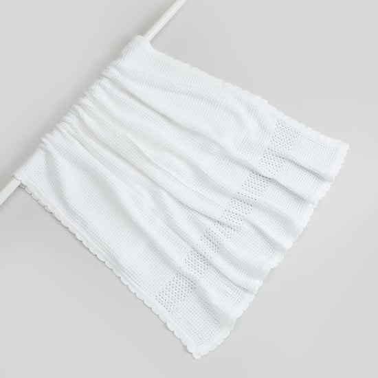 Juniors Knit Cellular Throw Blanket - 102x102 cm