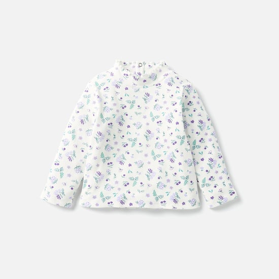 Juniors 3-Piece Printed T-shirt with Sweatshirt and Joggers Set
