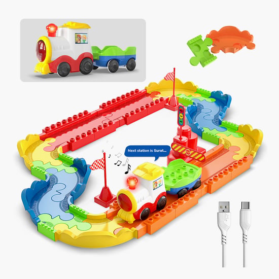Mirana Block Rider Toy Train Set