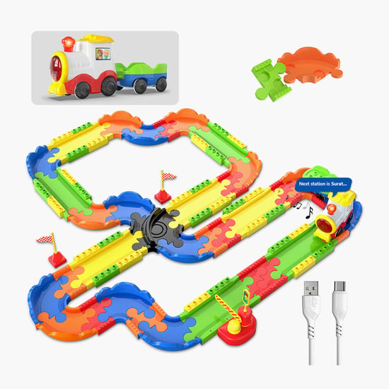 Mirana Block Rider Toy Train Set