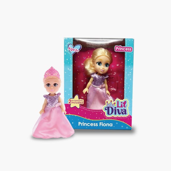 Li'L Diva Princess Fiona Doll - 6 Inch