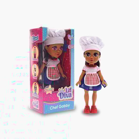 Li'L Diva Chef Gabby Doll - 13 inch