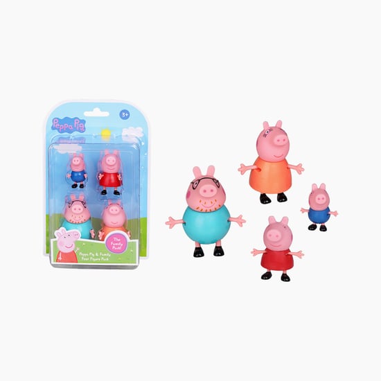 Peppa Pig Peppa's Family 4 Figure Pack