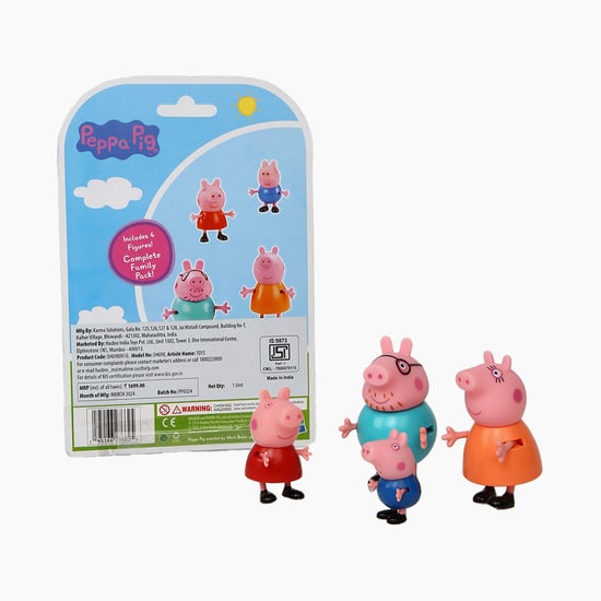Peppa Pig Peppa's Family 4 Figure Pack