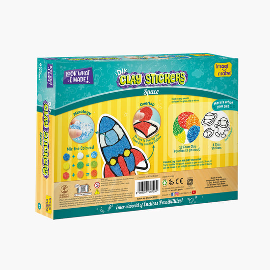 Imagimake Clay Stickers Space Adventure