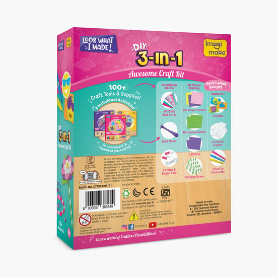 Imagimake 3-in-1 Awesome Craft Kit