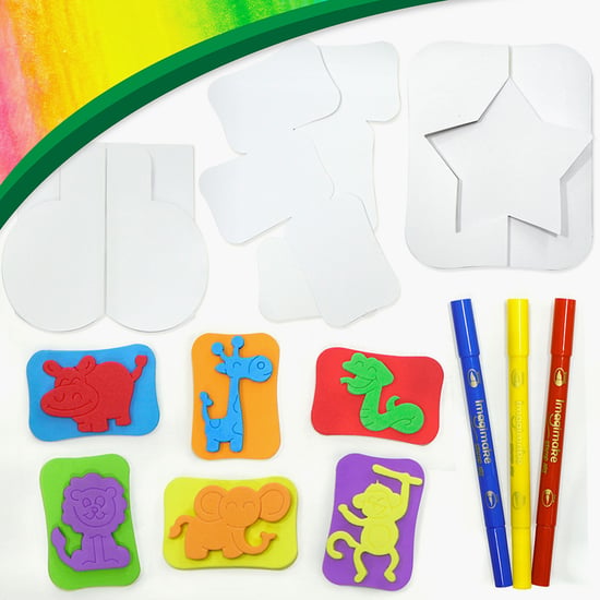 Imagimake Jungle DIY Stamp Art Kit