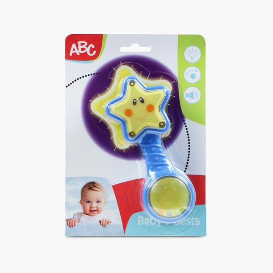 Simba ABC Star Rattle with Light and Coloured Balls