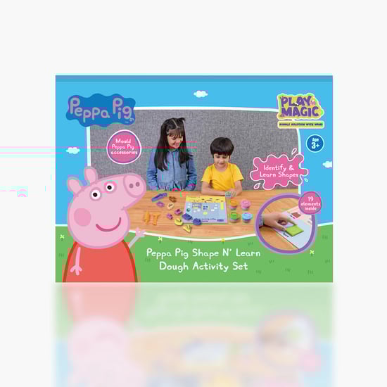 Playmagic Peppa Pig Shape N' Learn Dough Activity Set