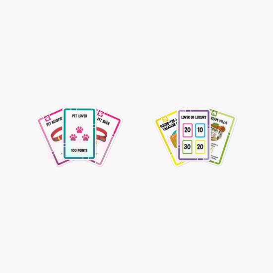 Hasbro Gaming The Game of Life Goals Game Cards