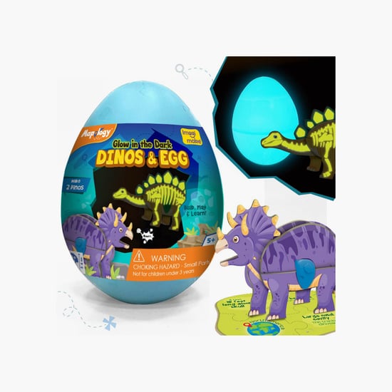 Imagimake Glow In The Dark Dinos & Egg