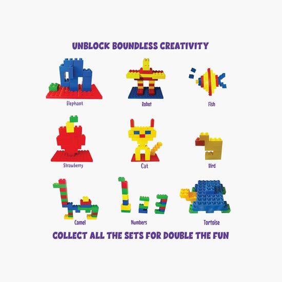 Playmagic Building Blocks - 85 Pcs