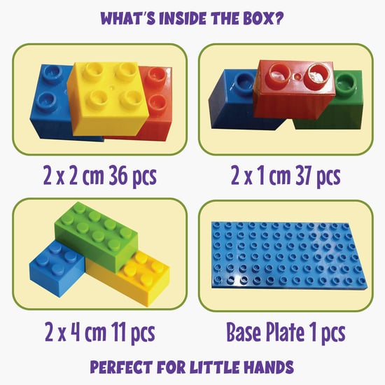 Playmagic Building Blocks - 85 Pcs