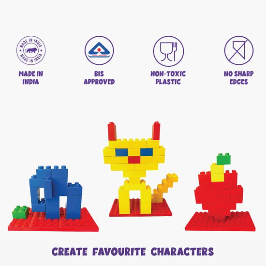 Playmagic Building Blocks - 85 Pcs