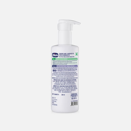 Chicco Baby Moments Massage Oil - 300 ml