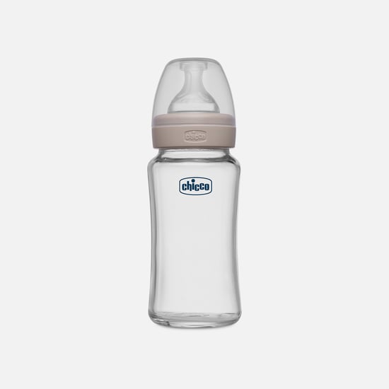 Chicco Well-Being Glass Bottle - 240 ml