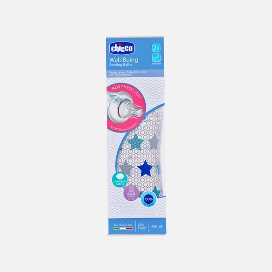 Chicco Well-Being Feeding Bottle - 250 ml