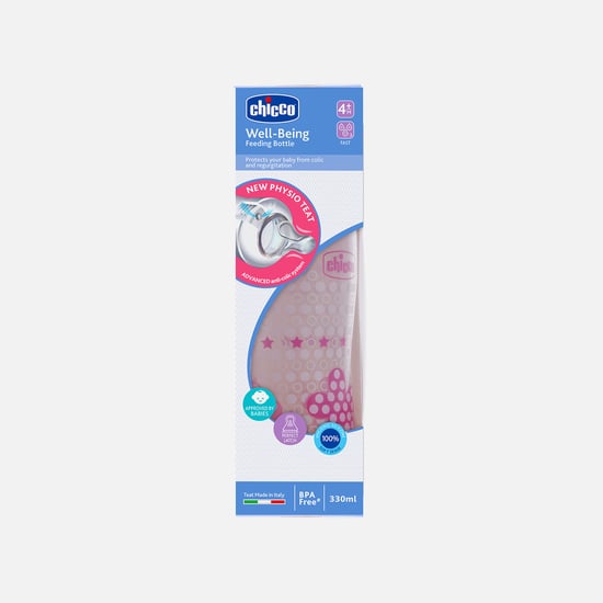 Chicco Well-Being Feeding Bottle - 330 ml