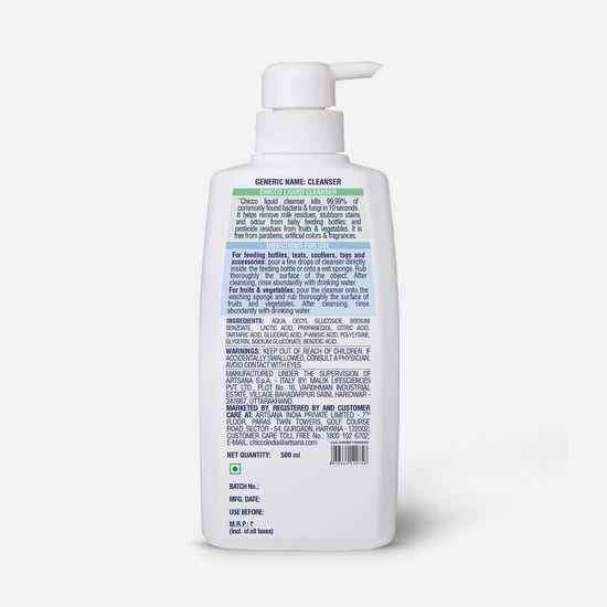 Chicco Liquid Cleanser - 500 ml