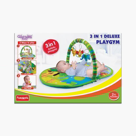 Giggles 3-in-1 Deluxe Playgym
