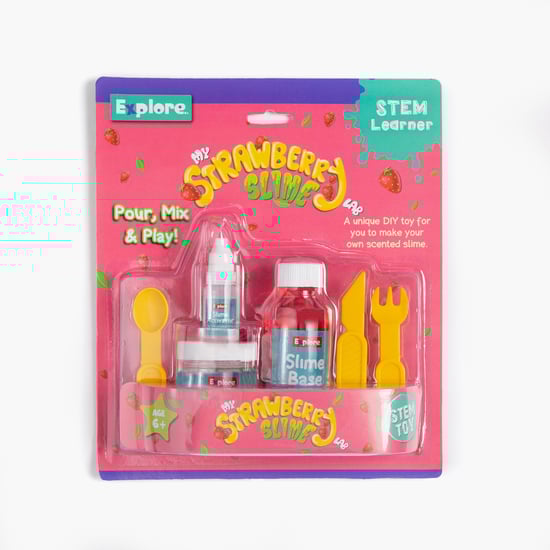 Eksploe My Strawberry Slime Lab Kit