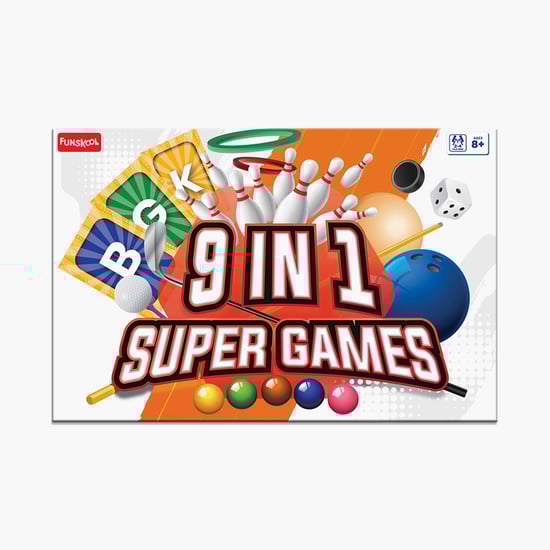 Funskool 9-in-1 Super Games