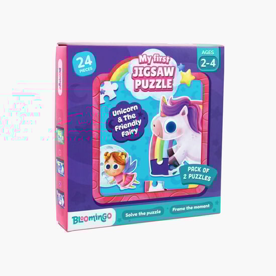 Bloomingo My First Jigsaw Puzzle Unicorn and The Friendly Fairy