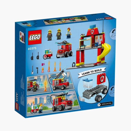 Lego City Fire Station and Fire Truck (60375) - 153 Pcs