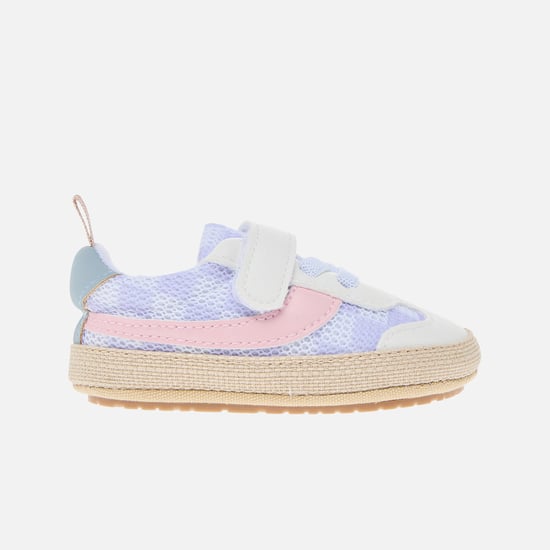Juniors Mesh Booties with Velcro Strap