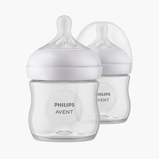 Philips Avent Natural Response Baby Bottle - 125 ml - Pack of 2