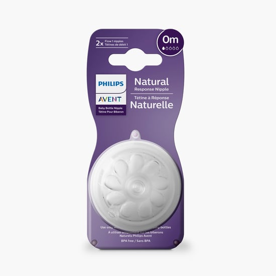 Philips Avent Natural Response Nipple - Pack of 2