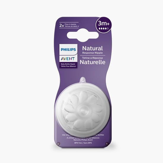 Philips Avent Natural Response Nipple - Pack of 2