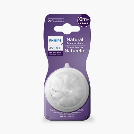 Philips Avent Natural Response Nipple - Pack of 2