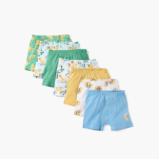 Juniors The Lion King Print Trunks - Set of 7