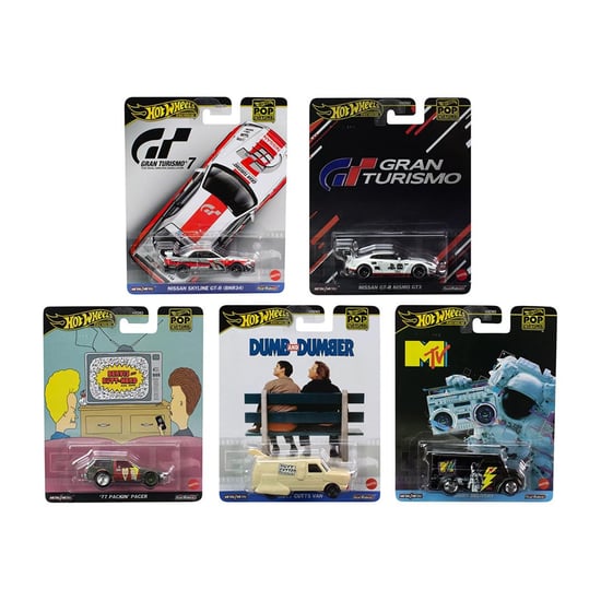 Hot Wheels Assorted Premium Pop-Culture Toy Car