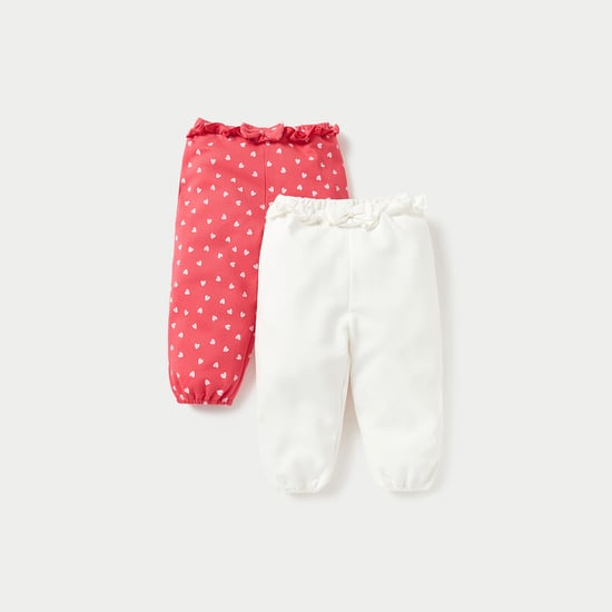 Juniors Assorted Joggers with Bow Detail - Set of 2