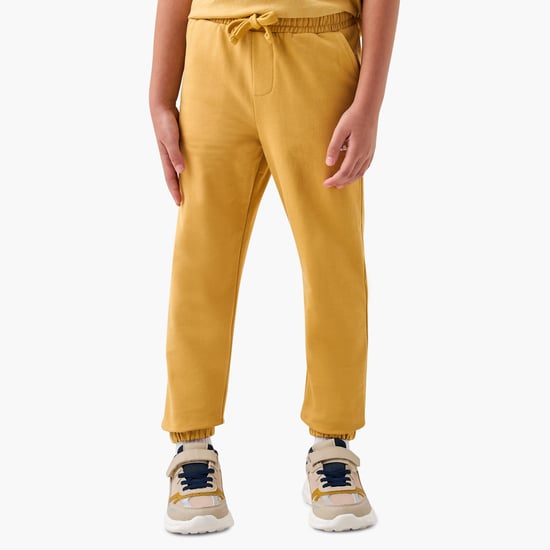 Juniors Applique Detail Joggers with Drawstring Closure and Pockets