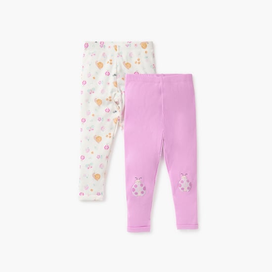 Juniors Animal Print Leggings - Set of 2