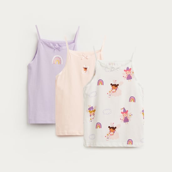 Juniors Fairy Land Assorted Camisole - Set of 3