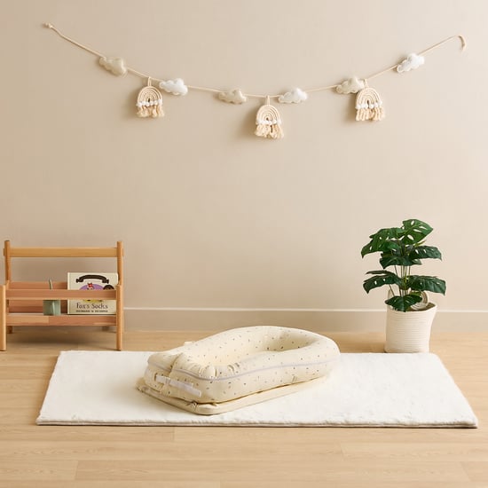 Giggles Waffle Texture Sleeping Bag with Mosquito Net