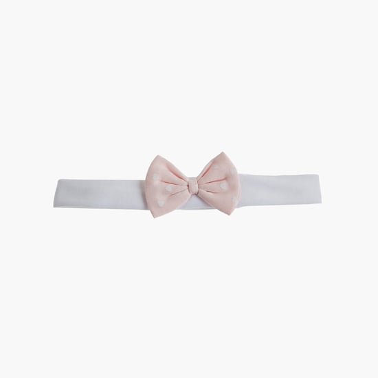 Giggles Bow Applique Headband - Set of 3