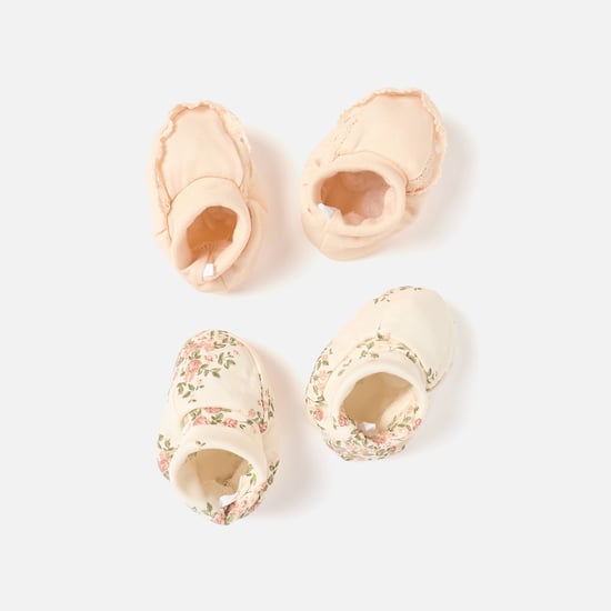Juniors Assorted Slip-On Booties - Set of 2