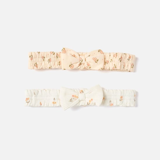 Juniors Bow Applique Headband - Set of 2