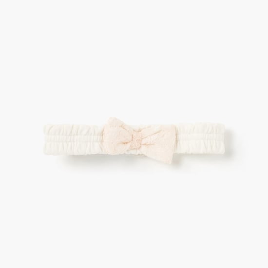 Giggles Bow Applique Headband