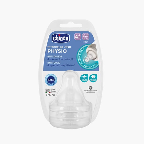 Chicco Physio Teats - 2 Pcs