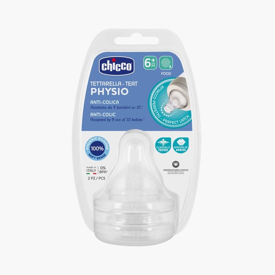 Chicco Physio Teats - 2 Pcs