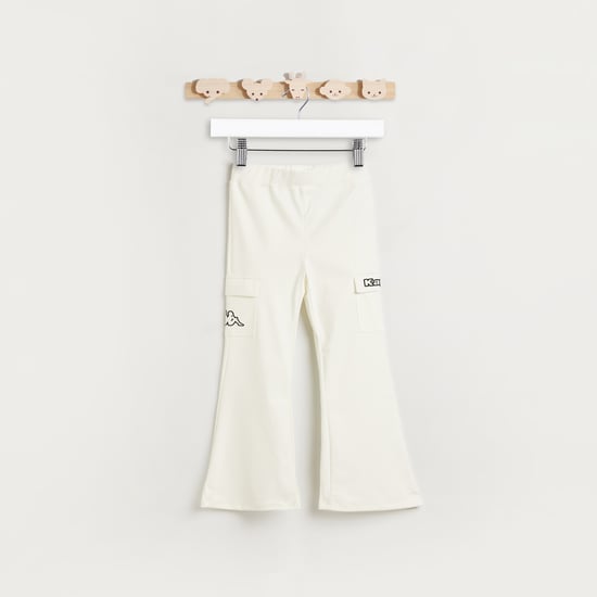 Kappa Solid Flare Legging with Pockets