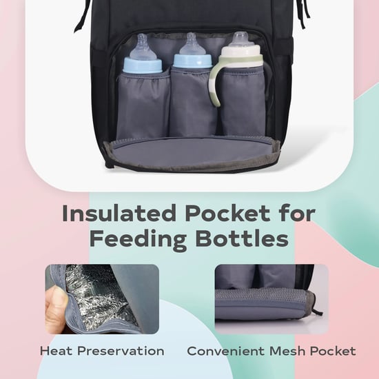 R for Rabbit Caramello Dino Diaper Bag Beige