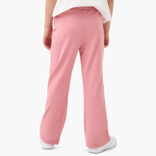 Kappa Joggers Pink Kappa Leggings Kappa Logo Print Flared Leggings